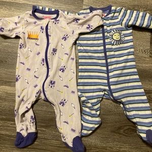 3-6m Tuffy Sleepers Double-Zip